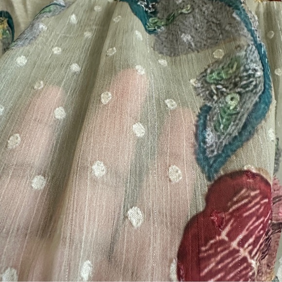 Soft Surroundings Elena Top Sz 1X Sheer Panels - Picture 9 of 12